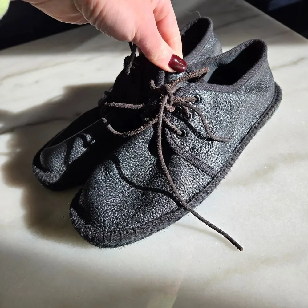 Saint Laurent Paris Deer Leather Espadrilles Shoes size 39